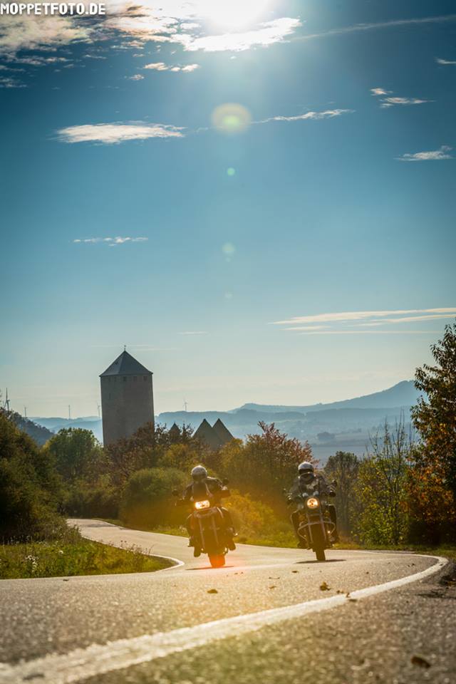 Biker Burg Lichtenberg