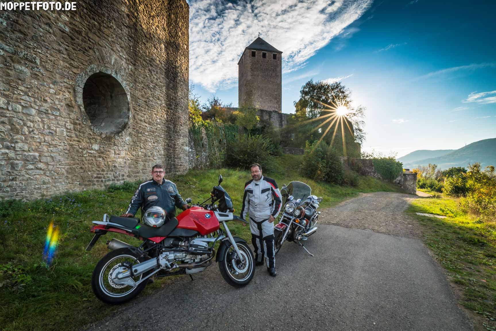 Motorrad Burg Lichtenberg